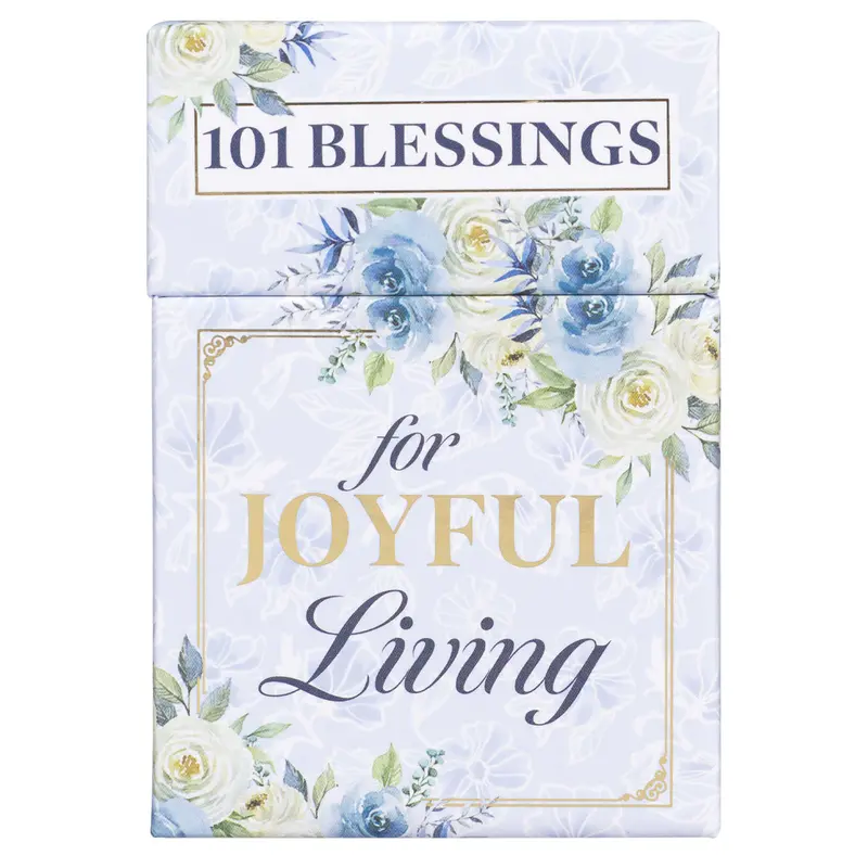 101 Blessings For Joyful Living: Inspirational Card Set In Box 1