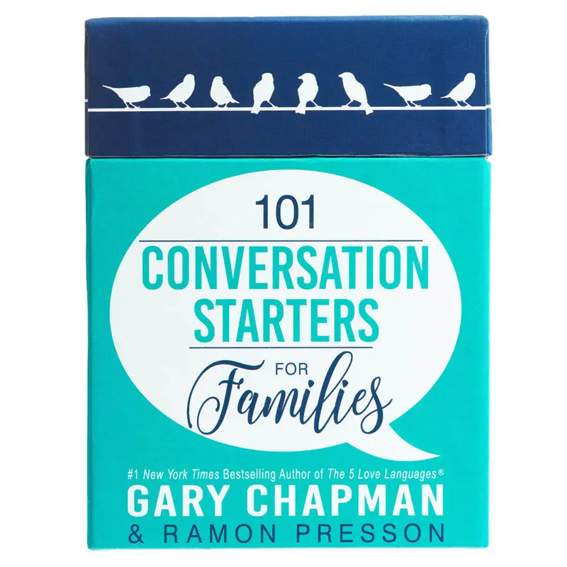 101 Family Conversation Starters – Thoughtful Card Deck For Meaningful Connection (Boxed) 1