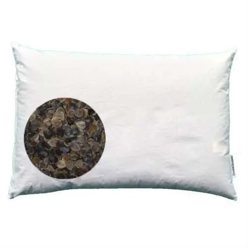 14" X 20" Organic Buckwheat Pillow – Japanese-Size Design 1
