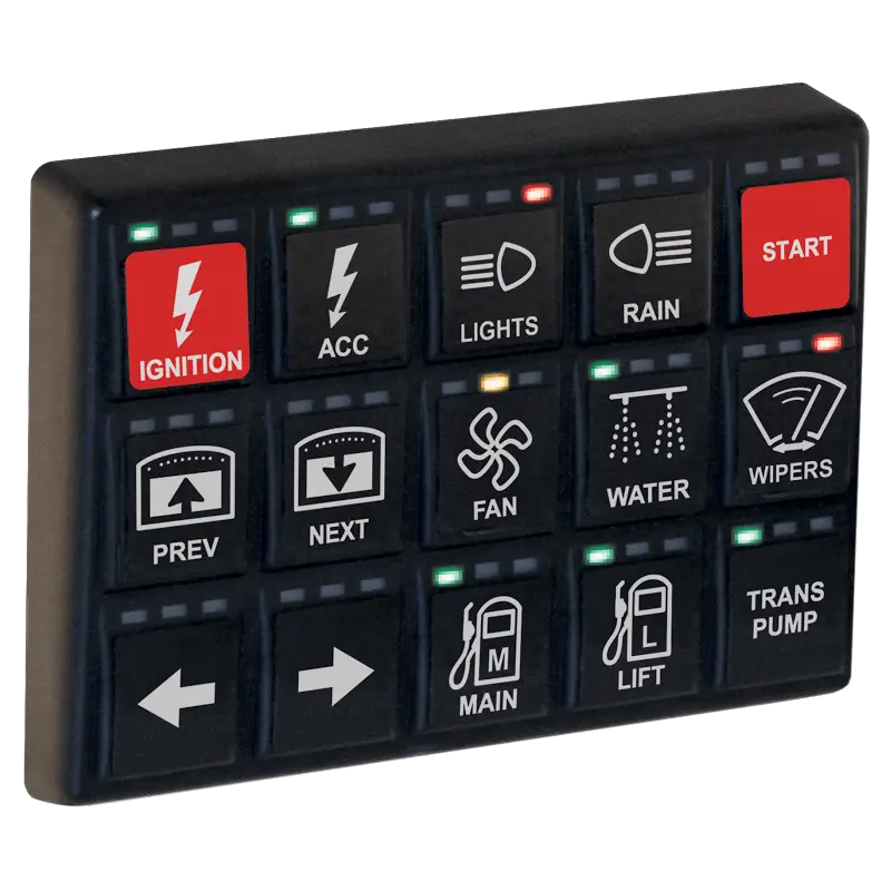15-Position Can-Enabled Keypad 1