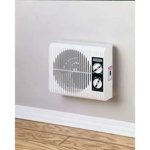 1500W Wall-Mount Electric Space Heater – For Bedroom Or Bathroom 1