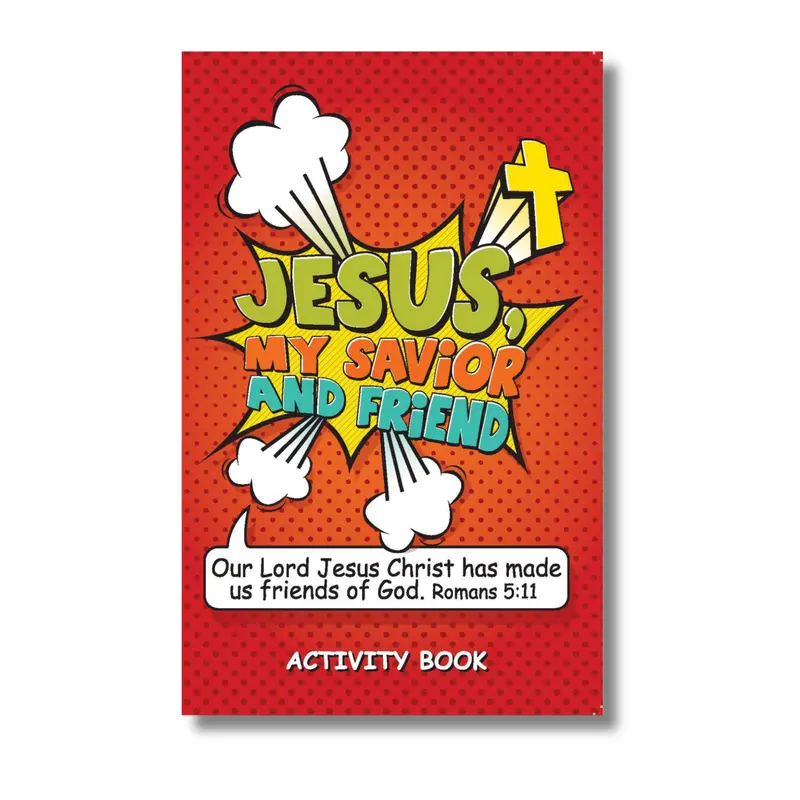 16-Page Interactive Activity Book – Jesus, My Savior And Friend 1