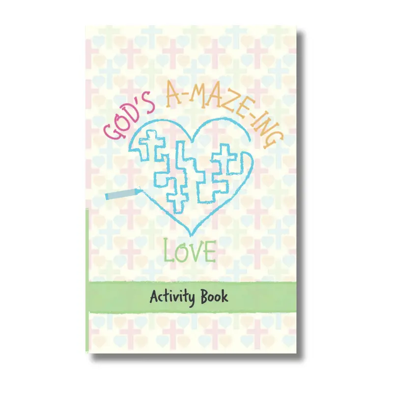 16-Page Printable Activity Book: God’S Amazing Love 1