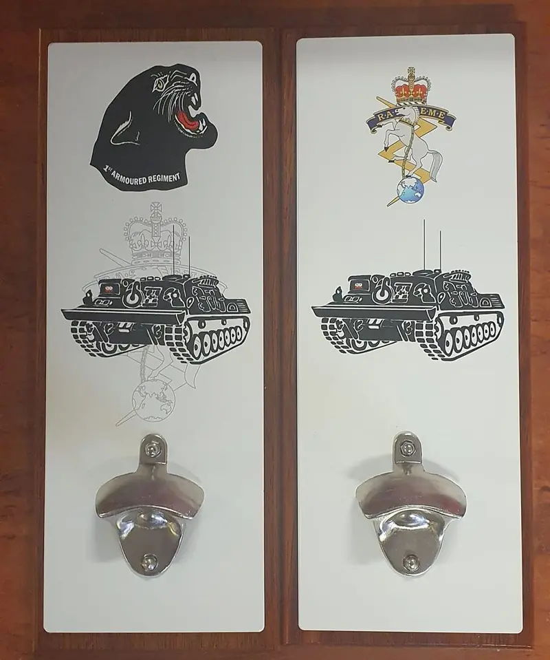 1St Armoured Regiment & Tech Support Squadron Arvm Bottle Opener 1