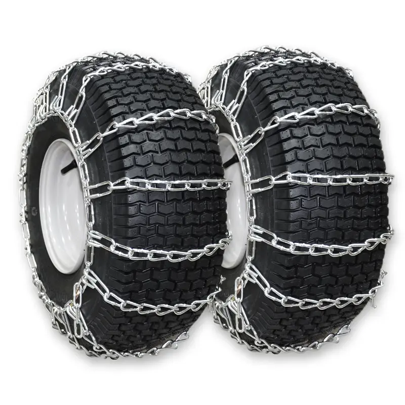 2-Link Snow Tire Chains For 20X8X8 And 20X8X10 Atv/Utv Tires 1