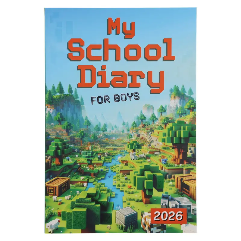 2026 Student Daily Planner – Lightweight Paperback Academic Diary For Boys 1