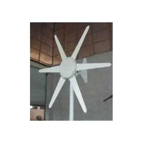 24V 300W Six-Blade Wind Turbine Generator With Integrated Charge Controller 1