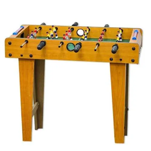 27-Inch Wooden Foosball Table With Sturdy Detachable Legs 1