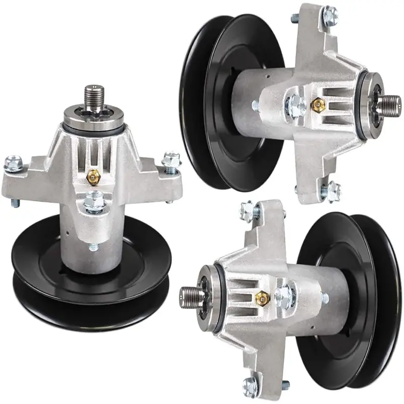 3-Pack Spindle Assembly For 50-Inch Cub Cadet, Troy-Bilt & Craftsman Lawn Mowers – Includes 618-04126, 918-04126, 918-04125 1