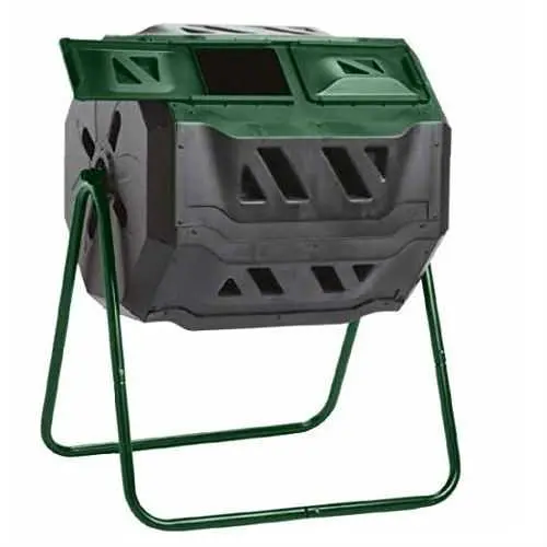 43-Gallon Rotating Compost Tumbler – Outdoor Garden Bin 1