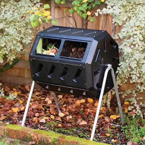 5-Cubic-Foot Rotating Tumbler Compost Bin – 37-Gallon Capacity 1