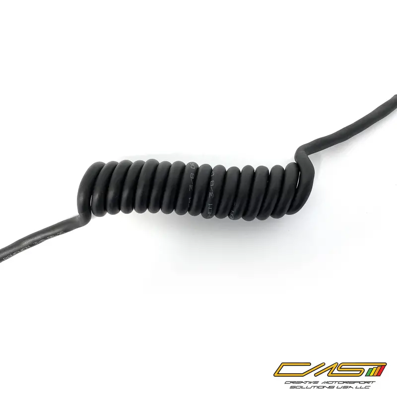 5-Foot Retractable Coiled Cable – Heavy-Duty Strain Relief 1