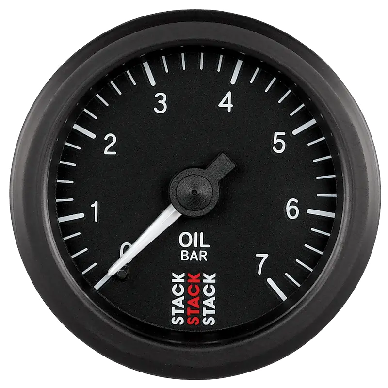 52Mm Analog Mechanical Oil Pressure Gauge With Backlight 1