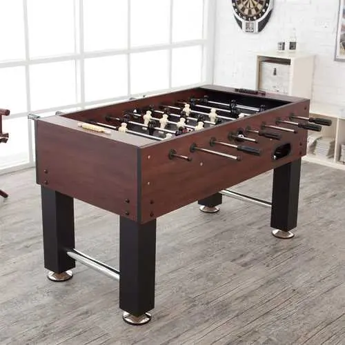 55-Inch Foosball Table – Game Time Soccer-Style Table With 4 Balls 1