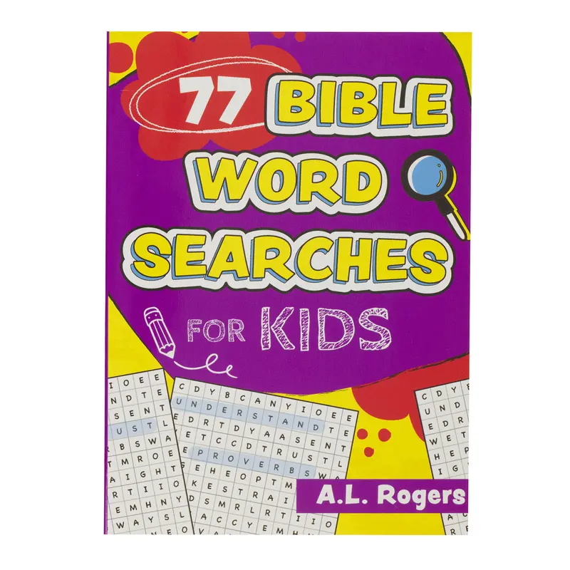 77 Engaging Bible Word Searches For Children (Paperback) 1