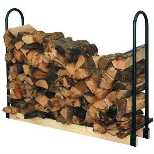Adjustable Indoor/Outdoor Firewood Rack – Heavy-Duty Steel Construction 1