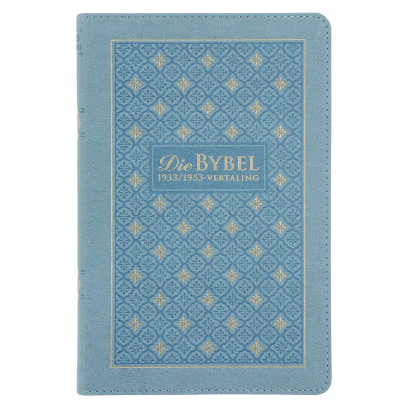 Afrikaans 1933/1953 Translation: Light Blue Artistic Teaching Bible 1