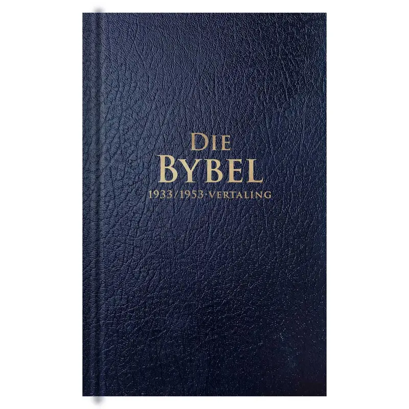 Afrikaans Bible 1933/1953 Translation – Black Hardcover Edition 1