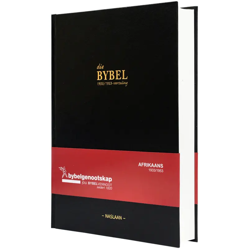 Afrikaans Bible (1953 Translation) – Large-Print Black Hardcover Edition 1