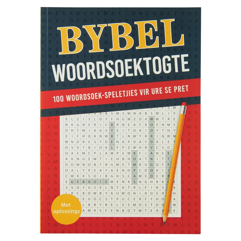 Afrikaans Bible Word Search Puzzles – Softcover Activity Book 1