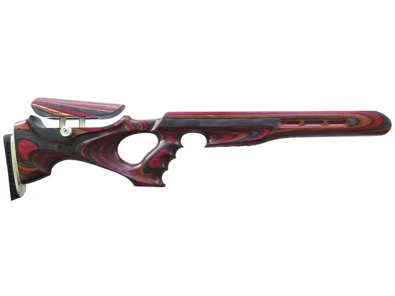 Air Arms S400/S500 Custom Field Target Stock – Coral Snake Pattern 1