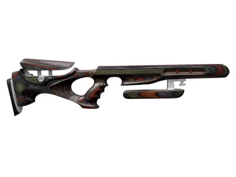 Air Arms S400/S500 Custom Stock – Forest Camo Field Target Edition With Hamster Kit 1