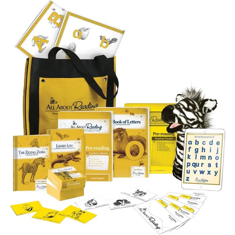 All About Reading Pre-Reading Level: Foundational Literacy Kit 1