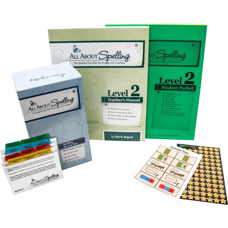 All About Spelling Level 2 – Structured Spelling & Word Study Program 2