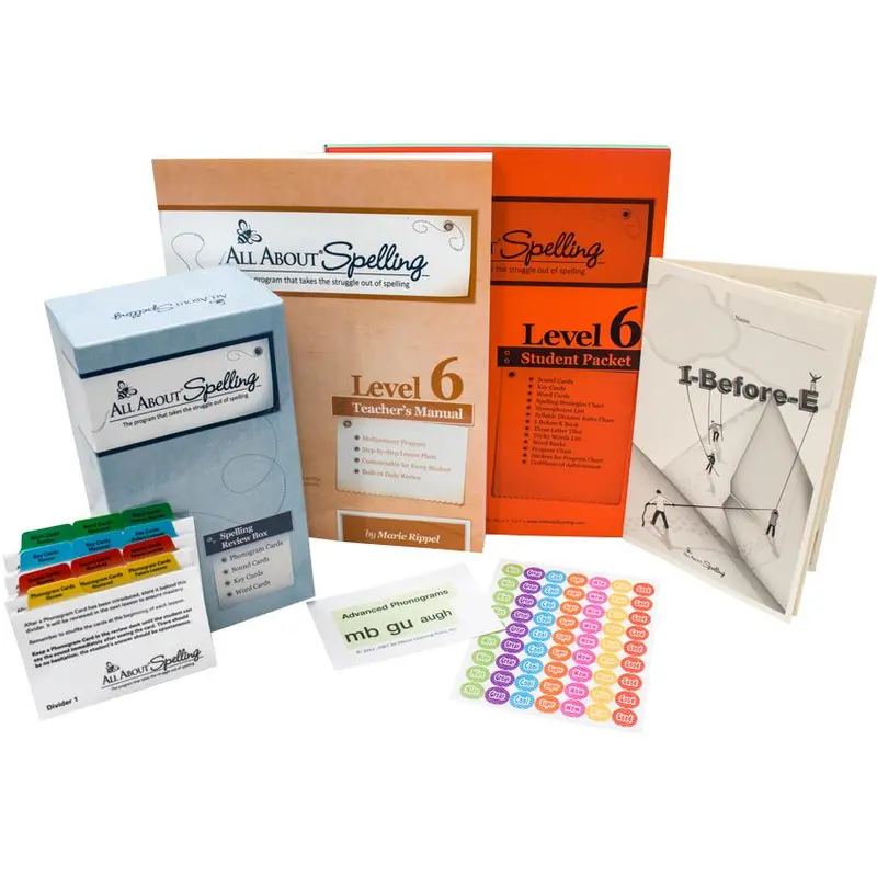 All About Spelling Level 6 – Preparatory Course For High School Language Skills 2