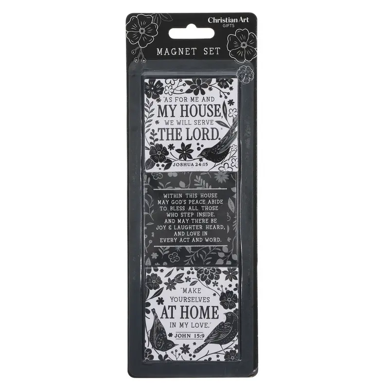 As For Me And My House Magnetic Decor Set (3-Piece) 1