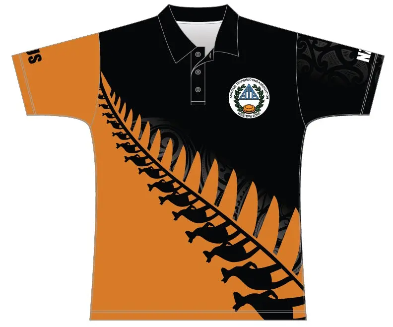Ata-Certified Nz/Au Western Zone Short-Sleeve Polo For Men 1