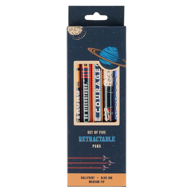 'Be Strong And Courageous' Five-Piece Pen Set – Inspirational Writing Collection 1