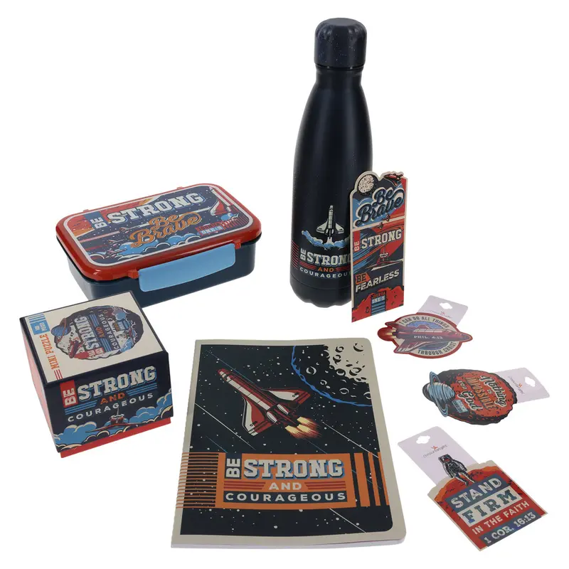 Be Strong And Courageous Gift Box Set For Boys 1