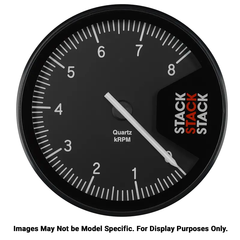 Black Professional Tachometer With Built-In Action Replay Function 1