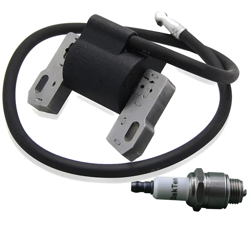 Briggs & Stratton 298502–591420 Engine Rj19Lm Ignition Coil & Spark Plug Combo 1