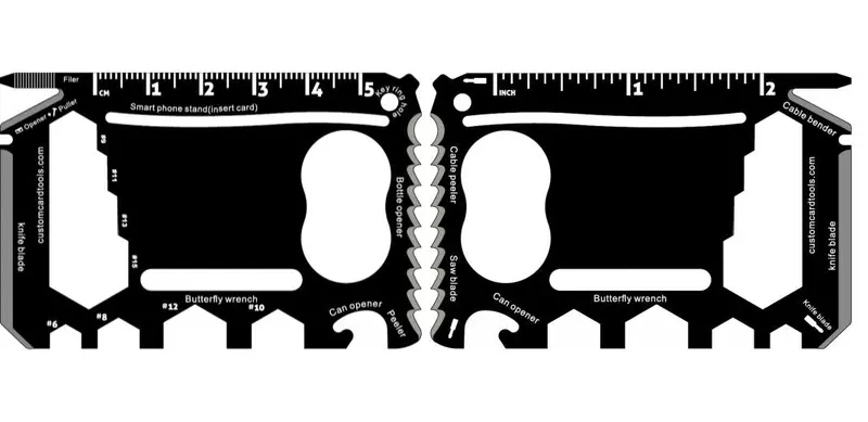 Business Card Multi-Tool (Model 2) – Branded 1