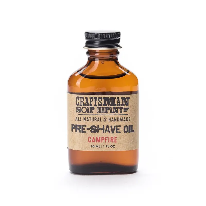 Campfire Pre-Shave Oil – Warm, Smoky Blend For Smooth Shaving 1