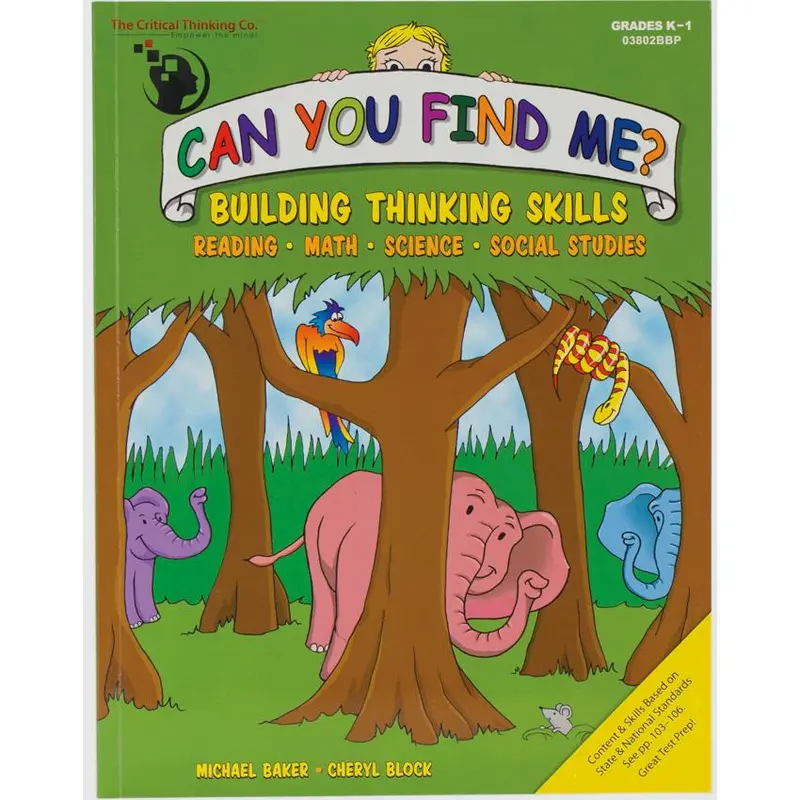 Can You Find Me? Kindergarten Visual Discrimination Games 1