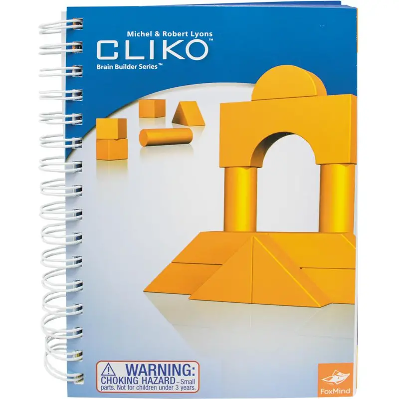 Cliko Book Only: Spatial Reasoning Activity Manual 1