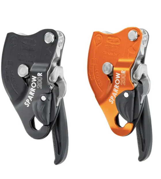 Climbing Technology Sparrow 200R Rescue Descender – Black And Orange 1