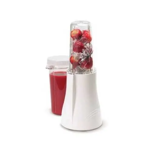 Compact Bpa-Free Personal Blender By Tribest – White Base Model 1