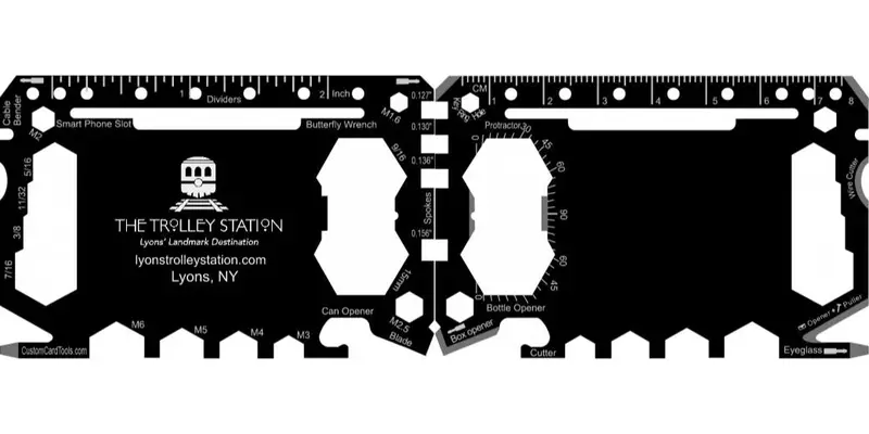 Compact Custom Utility Card – Model 1 1