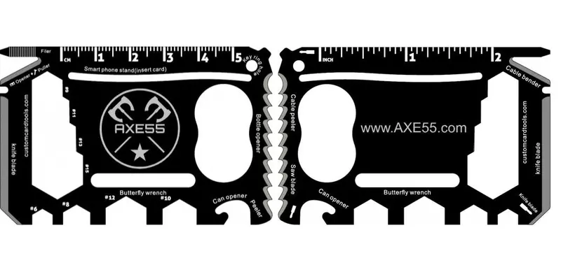 Compact Utility Card – Model 2 Business Multi-Tool, Custom 1