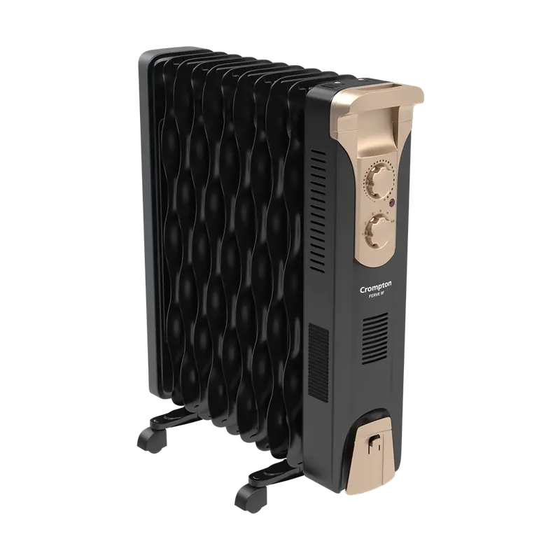 Crompton Insta Ferve 2400W 9-Fin Oil-Filled Room Heater 1