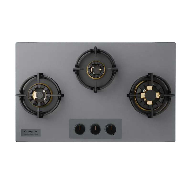 Crompton Sensosafe Plus 78 Cm 3-Burner Glass Cooktop 1