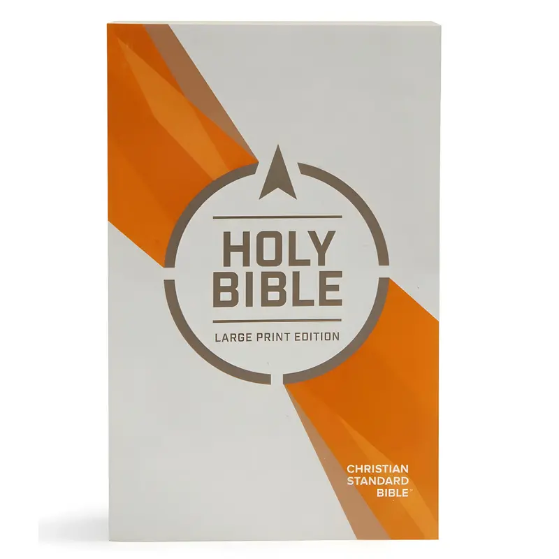 Csb Large Print Outreach Bible – Paperback Edition 1