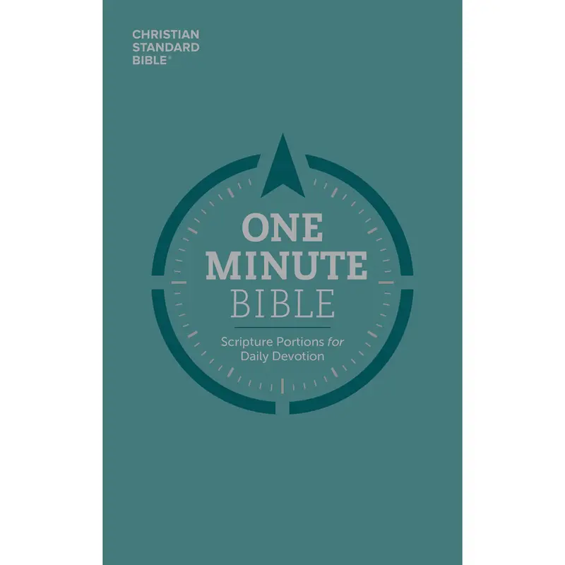 Csb One-Minute Bible: Quick Scripture Readings For Daily Devotion – Paperback 1