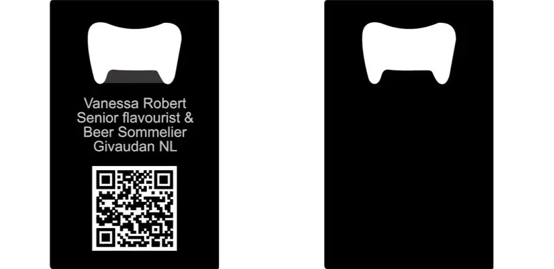Custom Bottle Opener Business Card – Branded Design 1