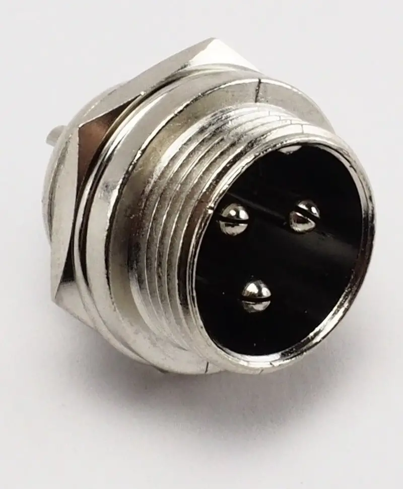 Cvr 3-Pin Male Chassis Interface Connector 1