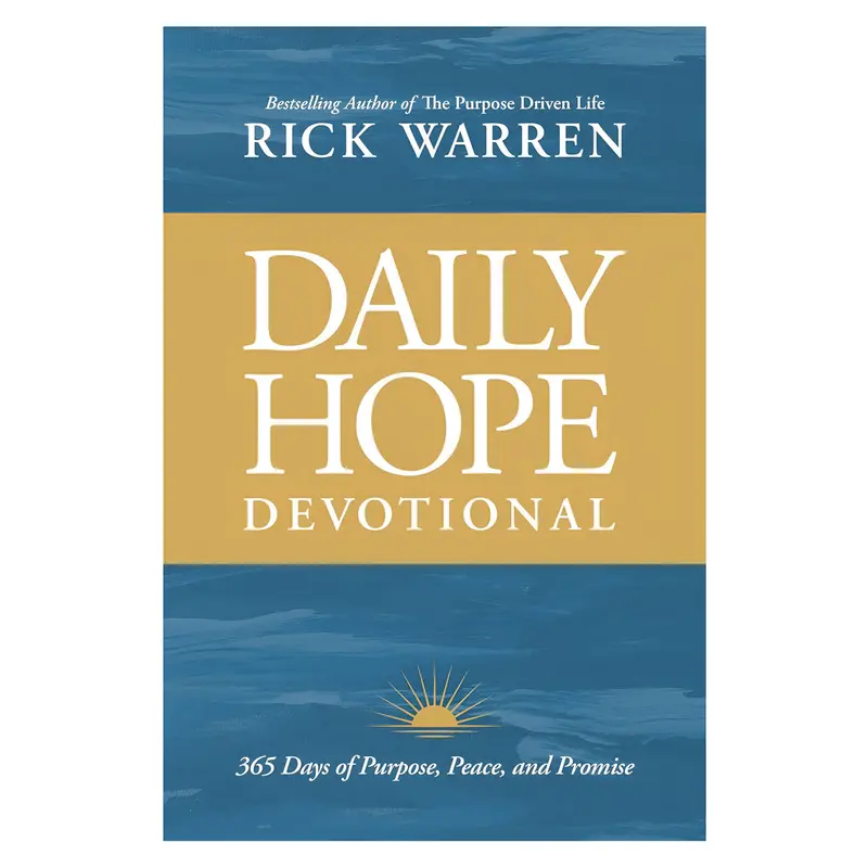 Daily Hope Devotional Book: 365 Days Of Purpose, Peace, And Promise (Paperback) 1